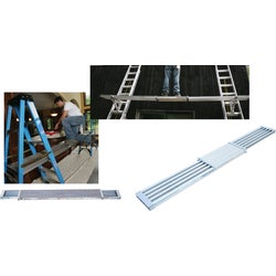 Item 798242, Sturdy aluminum plank for use on ladder jacks, trestle ladders, and walkway
