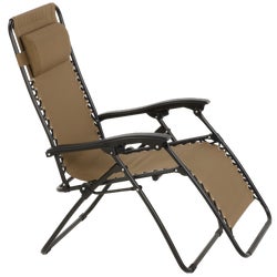 Item 800330, Zero gravity relaxer with head rest is designed to provide comfort and ease
