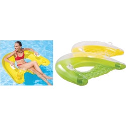 Item 800448, Comfortable inflatable lounge chair.