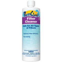Item 800636, Filter cleaner returns filter to optimum efficiency.