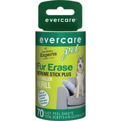 Item 801086, Fur Erase extreme stick plus pet hair remover refill.