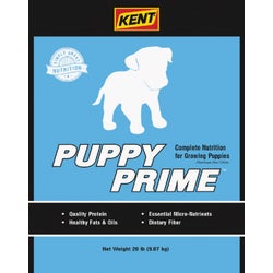 Item 801127, Puppy Prime offers a balanced diet for puppies up to 1 year of age.