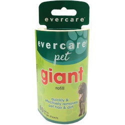 Item 801149, Giant pet hair remover refill. 60 extreme stick easy peel adhesive sheets.
