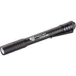 Item 801197, Stylus Pro flashlight developed for professionals and sportsmen.