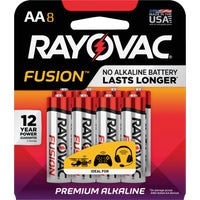 815-8TFUSK Rayovac Fusion AA Alkaline Battery