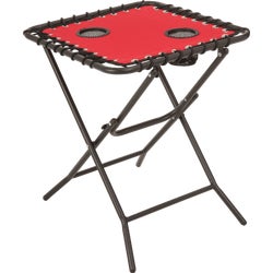 Item 801596, Outdoor folding table featuring a durable steel frame and heavy-duty Oxford