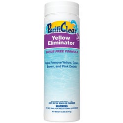 Item 801667, Yellow Eliminator is specially formulated to eliminate cloudy water due to 