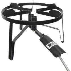 Item 801855, Outdoor cooker is equipped with 2 burner jets so that you can boil and 