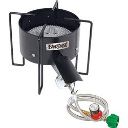 Item 801858, Bayou Classic Banjo Outdoor Cooker is designed for the serious outdoor chef