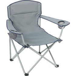 Item 801959, Oversize folding chair features a heavy-duty steel frame.