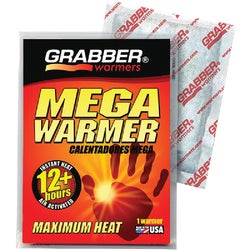 Item 803901, Air-activated portable heat keeps hands and body warm for up to 12 hours.