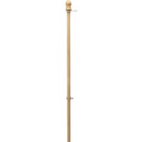 60705 Valley Forge Anti-Wrap Wood Flag Pole