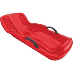 Item 805378, Winter Heat Eco sled with brakes is made from 100% recycled materials.