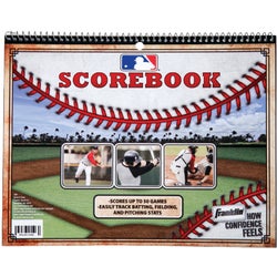 Item 805858, Scorebook ideal for baseball or softball.