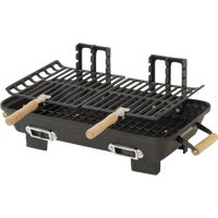 30052DI Kay Home Products Cast-Iron Hibachi Grill