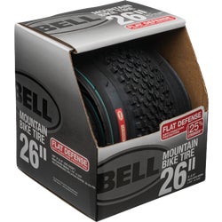 Item 809227, 26-inch mountain bike tire with Flat Defense, an anti puncture protection 