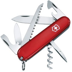 Item 809462, Contains 13 functions including large and small blade, bottle opener with 