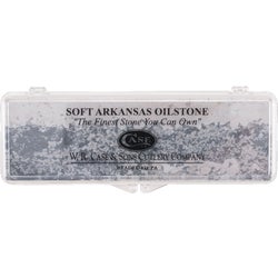 Item 811262, Washita Arkansas sharpening oilstone. Natural soft oilstone.