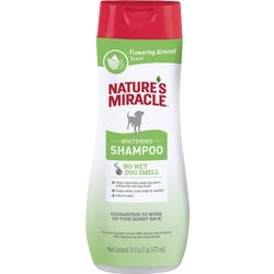 Item 811802, Whitening odor control shampoo for dogs only.