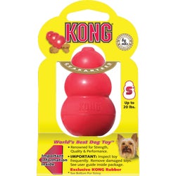 Item 812428, Super-bouncy, natural rubber compound is irresistible for most dogs.