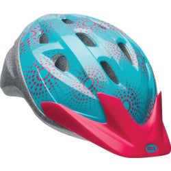 Item 812676, Sporty shape bicycle helmet offers aggressive styling.