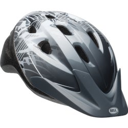 Item 812678, Sporty shape bicycle helmet offers aggressive styling.
