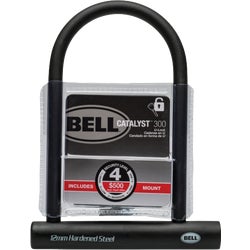 Item 812978, 8-inch hardened steel shackle and crossbar for maximum security.