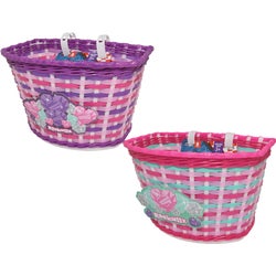 Item 815112, The Raskully Hearty Gem and Dazzlin Heart Handlebar Bicycle Basket are easy