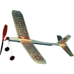 Item 816639, A sleek long distance flyer made of balsa wood with a 17-inch wing span.