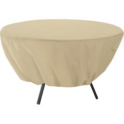 Item 817717, Fits round tables up to 50" D. x 23" H.