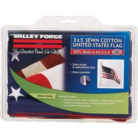 USB3 Valley Forge Natural Series Cotton American Flag