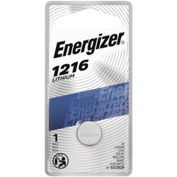 Item 819557, Energizer 1216 lithium coin 3V battery delivers long-lasting, dependable 
