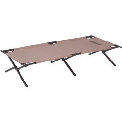 Item 820062, Trailhead II folding cot comfortably fits heights up to 6 Ft. 6 In.