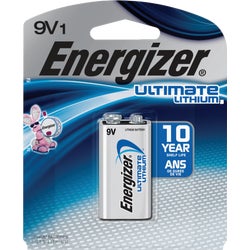 Item 820589, Energizer Ultimate lithium 9V batteries.