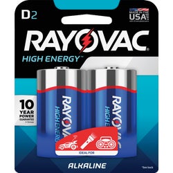 Item 820881, Mercury-free alkaline batteries have a Ready Power technology and are 