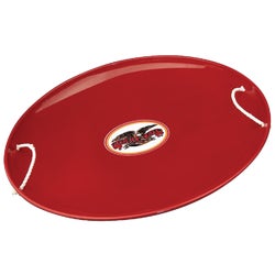 Item 823848, Classic steel saucer with rope handles and smoothly rolled edges.