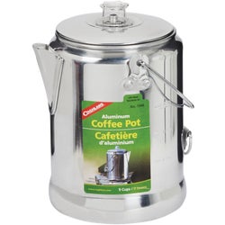 Item 824488, 9-cup camping coffee pot.