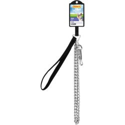 Item 826388, Chain lead dog leash featuring a durable nylon handle.
