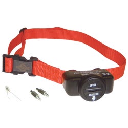 Item 842265, Waterproof receiver collar compatible with most PetSafe in-ground fences.