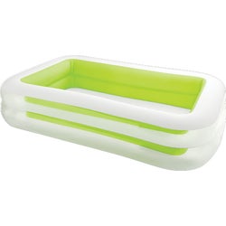 Item 843393, 103-inch x 69-inch inflatable pool, big enough for the whole family.