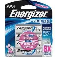 L91BP-4 Energizer AA Ultimate Lithium Battery