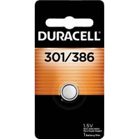 66127 Duracell 301/386 Silver Oxide Button Cell Battery