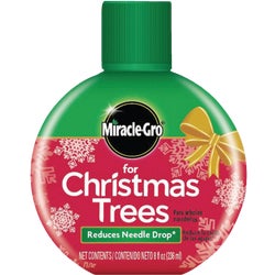 Item 900069, Miracle-Gro for Christmas trees helps keep tree hydrated to reduce needle 