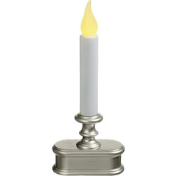 Item 900096, Standard battery candle with realistic flickering flame.