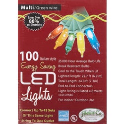 Item 900227, Energy saving LED (light emitting diode) Italian style light set.