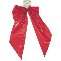 Item 901628, Red outdoor Christmas bow.