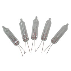 Item 904141, 5-pack heavy-duty clear mini replacement bulb, 2.5V energy efficient, 0.