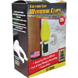 Item 925692, Suction cup window clips.