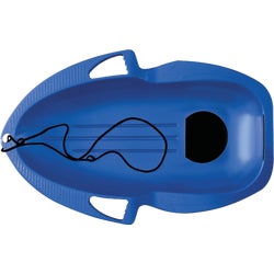 Item 970513, Trendy looking molded sled made from durable plastic-high density 