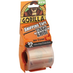Item 970525, Gorilla packaging tape is thicker, tougher and wider.